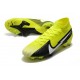 Chaussure Nike Mercurial Superfly VII Elite FG Jaune Noir Blanc