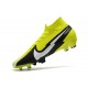 Chaussure Nike Mercurial Superfly VII Elite FG Jaune Noir Blanc