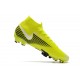 Chaussure Nike Mercurial Superfly VII Elite FG Jaune Noir Blanc