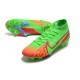 Chaussure Nike Mercurial Superfly VII Elite FG Vert Rouge