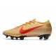 Crampon Nike Mercurial Vapor XIII Elite FG Or Rouge