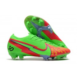 Crampon Nike Mercurial Vapor XIII Elite FG Vert Rouge