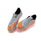 Nouveau Nike Hypervenom Phantom FG Chaussure de Football ACC Premium Hommes Argenté Orange Noir