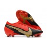 Crampon Nike Mercurial Vapor XIII Elite FG Rouge Noir Or