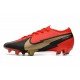 Crampon Nike Mercurial Vapor XIII Elite FG Rouge Noir Or