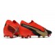 Crampon Nike Mercurial Vapor XIII Elite FG Rouge Noir Or