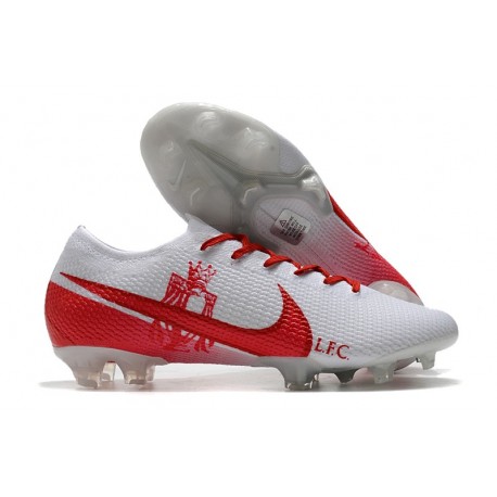 Crampon Nike Mercurial Vapor XIII Elite FG LFC Blanc Rouge