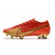 Crampon Nike Mercurial Vapor XIII Elite FG CR100 Ronaldo Rouge Or