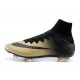 Coupe du monde 2014 Chaussures Nike Mercurial Superfly FG CR7 Or Noir