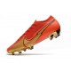 Crampon Nike Mercurial Vapor XIII Elite FG CR100 Ronaldo Rouge Or