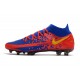 Nike Phantom Generative Texture GT Elite DF FG Bleu Rouge Jaune