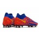 Nike Phantom Generative Texture GT Elite DF FG Bleu Rouge Jaune