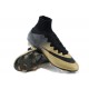 Coupe du monde 2014 Chaussures Nike Mercurial Superfly FG CR7 Or Noir