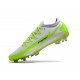 Nike Crampons Nouvelle Phantom GT Elite FG Blanc Vert