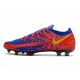 Nike Crampons Nouvelle Phantom GT Elite FG Rouge Bleu Jaune