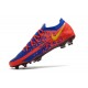 Nike Crampons Nouvelle Phantom GT Elite FG Rouge Bleu Jaune