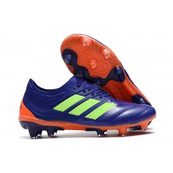 Nouveau Crampons Foot - Adidas Copa 19.1 FG Violet Vert