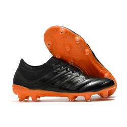 Nouveau Crampons Foot - Adidas Copa 19.1 FG Noir Orange