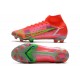 Nike Mercurial Superfly 8 Elite FG Homme Rubis Argent Metallique