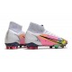 Nike Mercurial Superfly 8 Elite FG Homme Blanc Rose