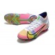 Nike Mercurial Superfly 8 Elite FG Homme Blanc Rose