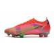 Nike Mercurial Vapor 14 Elite FG Chaussure Rubis Argent Metallique