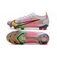 Nike Mercurial Vapor 14 Elite FG Blanc Argent Métallique Raison Foncé