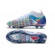 Nike Phantom Generative Texture GT Elite DF 3D FG Blanc Bleu Rose Jaune