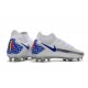 Nike Phantom Generative Texture GT Elite DF FG Blanc Bleu