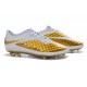 Chaussures Football Nike Hypervenom Phantom FG Premium Or Blanc