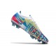 Nike Nouvelle Phantom GT Elite 3D FG Blanc Bleu Rose Jaune