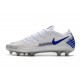 Nike Crampons Nouvelle Phantom GT Elite FG Blanc Bleu