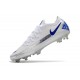 Nike Crampons Nouvelle Phantom GT Elite FG Blanc Bleu