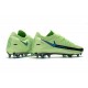 Nike Crampons Nouvelle Phantom GT Elite FG Impulse - Vert Bleu