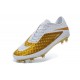 Chaussures Football Nike Hypervenom Phantom FG Premium Or Blanc
