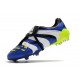 Adidas - Chaussures Football Predator Accelerator FG Bleu Blanc Vert