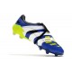 Adidas - Chaussures Football Predator Accelerator FG Bleu Blanc Vert