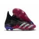 Crampons adidas Predator Freak + FG Noir Blanc Rose Choc