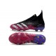 Crampons adidas Predator Freak + FG Noir Blanc Rose Choc