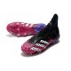 Crampons adidas Predator Freak + FG Noir Blanc Rose Choc