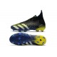 Crampons adidas Predator Freak + FG Bleu Jaune Blanc