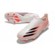 Chaussures de football adidas X Ghosted+ FG Blanc Rouge Noir