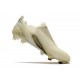 Chaussures de football adidas X Ghosted+ FG Inflight - Blanc Doré Noir