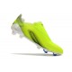 Chaussures de football adidas X Ghosted+ FG jaune fluo noir