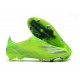 Chaussures de football adidas X Ghosted+ FG Vert Violet Jaune