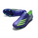 Chaussures de football adidas X Ghosted+ FG Violet Vert