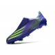 Chaussures de football adidas X Ghosted+ FG Violet Vert