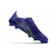 Chaussures de football adidas X Ghosted+ FG Violet Vert