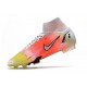 Nike Mercurial Superfly 8 Elite FG Homme Blanc Mangue