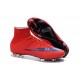 Nouveau Chaussures de Football Nike Mercurial Superfly 4 FG Rouge Vif Violet Persan Noir